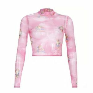 Angel Top: Y2K Fashion Cute Aesthetic with Grunge & Coquette Vibes