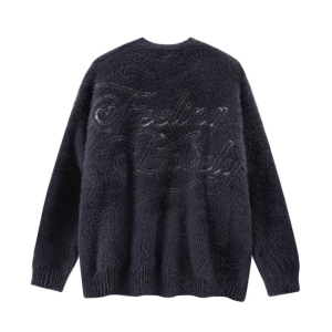 Angelic Spirit Sweater - Y2K Aesthetic, Cute Tops, Grunge & Coquette Style