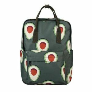 Avocado Backpack: Y2K Fashion Essential for Coquette & Grunge Aesthetics