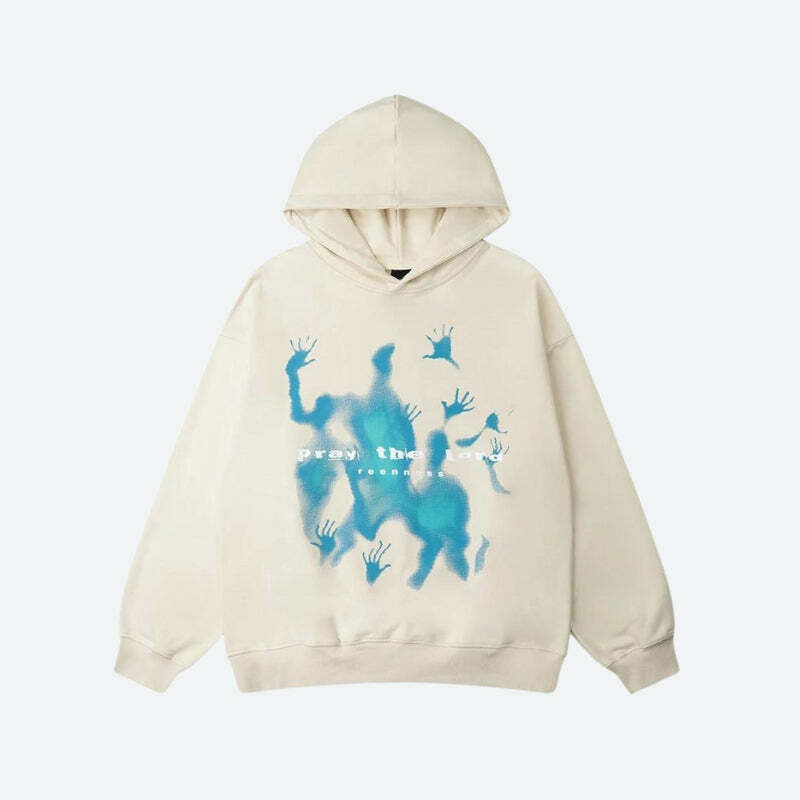 Blue Souls Hoodie - Y2K Fashion, Grunge Aesthetic, Cute Tops & More