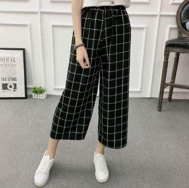 Casual Wide Leg Pants - Y2K Fashion, Grunge Aesthetic, Cute Tops