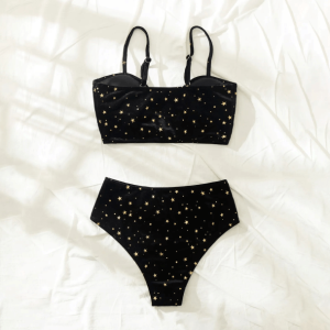 Celestial Y2K Swimsuit: Embrace Coquette & Grunge Aesthetic Vibes