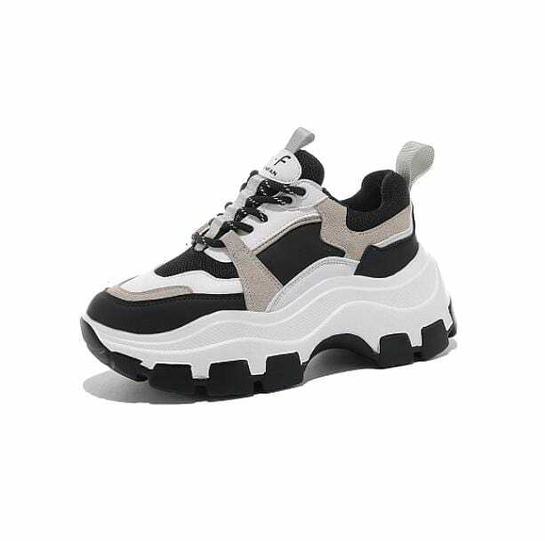 Chunky Thick Sole Sneakers for Y2K Fashion, Grunge Aesthetic & Cute Tops