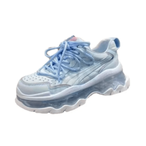 Clear Chunky Sole Sneakers for Y2K Fashion, Grunge Aesthetic & More