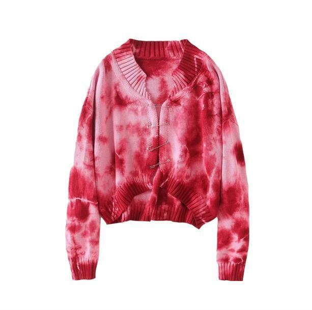 Color Explosion Sweater - Y2K Fashion, Grunge Aesthetic, Cute Tops