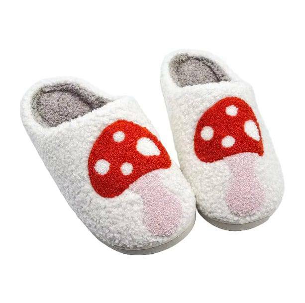 Coquette Aesthetic Mushroom Slippers | Y2K Fashion Cute Tops & Styles