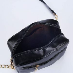 Crown Quilted Handbag - Y2K Fashion Essential for Coquette & Grunge Aesthetics