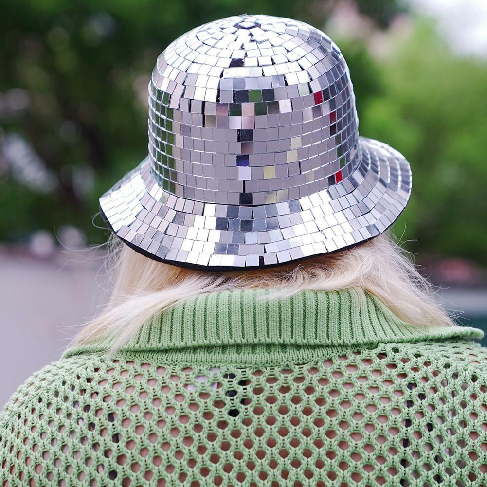 Disco Ball Cowgirl Hat - Y2K Fashion Statement for Aesthetic Outfits