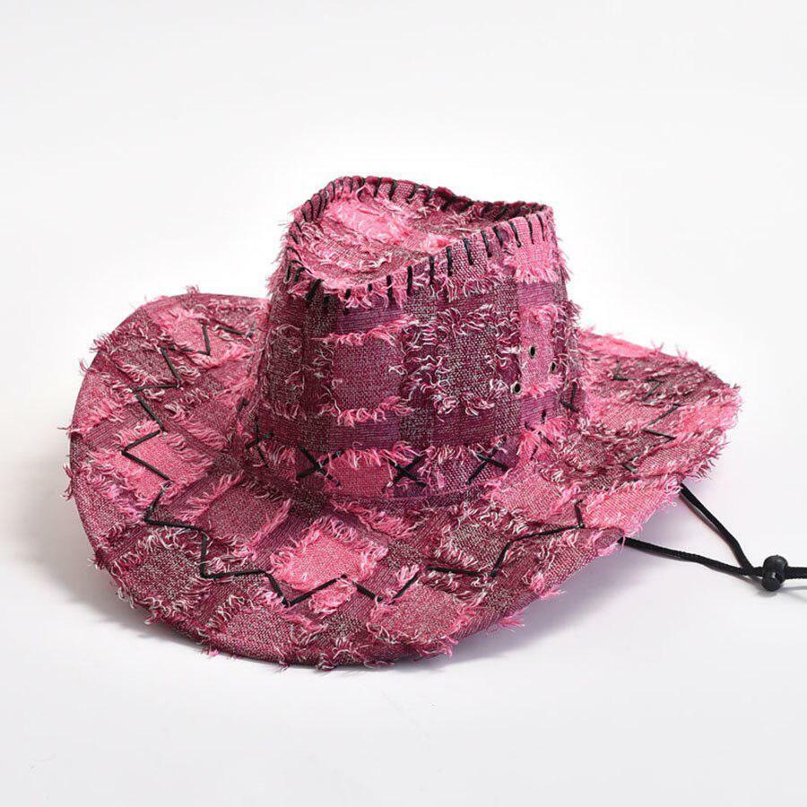 Disco Cowgirl Hat: Y2K Fashion Essential for Coquette & Grunge Aesthetics