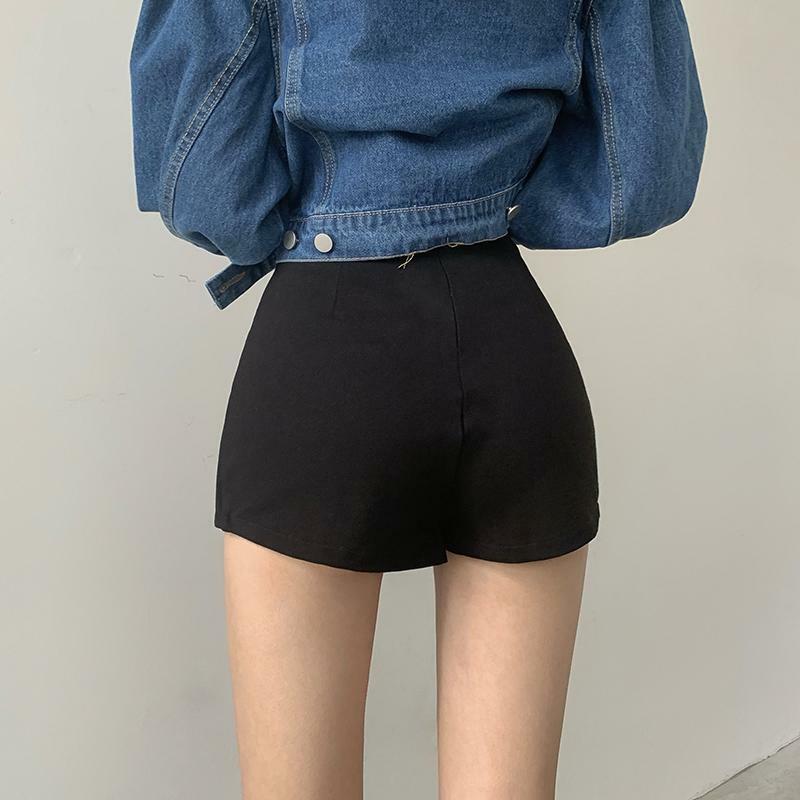 Double Side Slit Mini Skort - Y2K Fashion, Grunge Aesthetic, Cute Tops