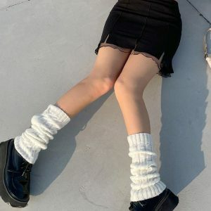 High Waist Mesh Detail Mini Skirt - Y2K Fashion & Grunge Aesthetic