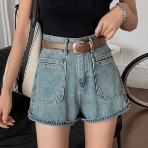 High Waisted Y2K Shorts: Cute Tops for Coquette & Grunge Aesthetic