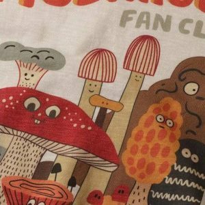 Indie Mushroom T-Shirt: Y2K Aesthetic Cute Top for Grunge & Coquette Styles