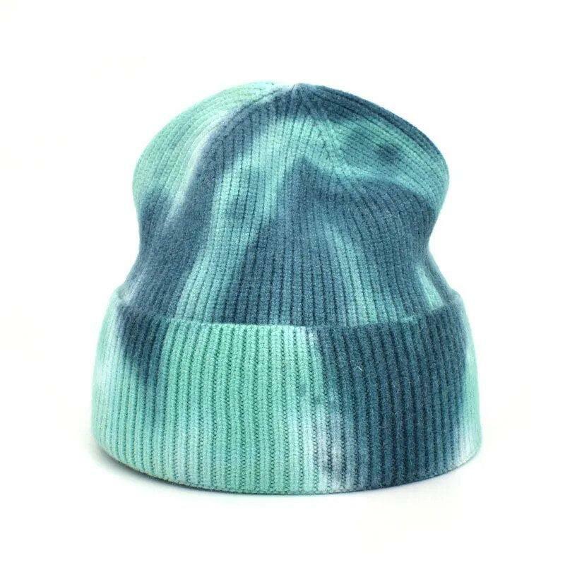 Indie Tie Dye Beanie - Y2K Fashion Essential for Coquette & Grunge Aesthetics