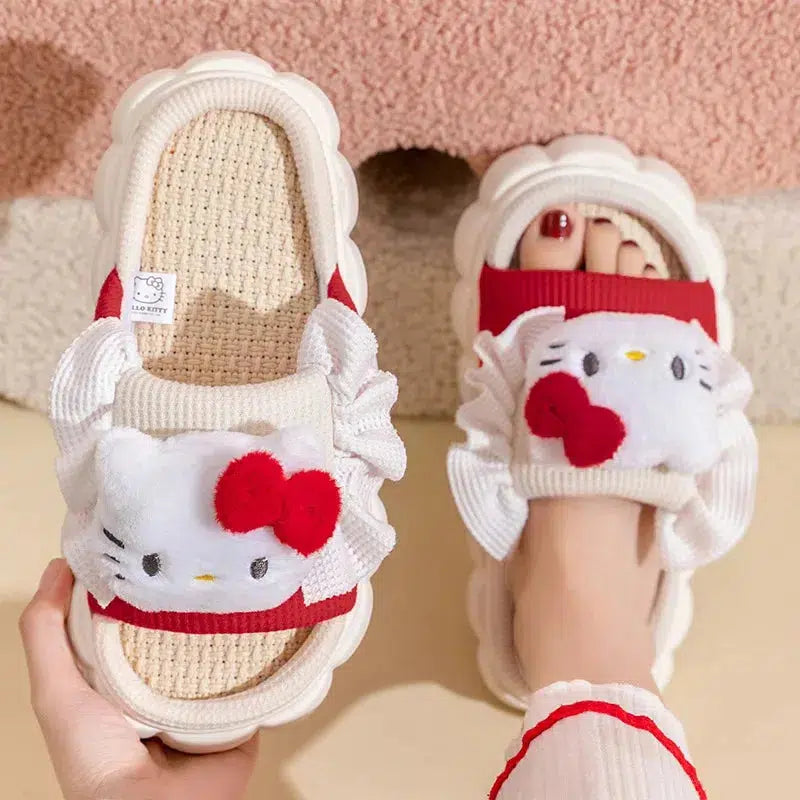 Kawaii Sanrio Slippers - Y2K Aesthetic Cute Tops & Cozy Footwear