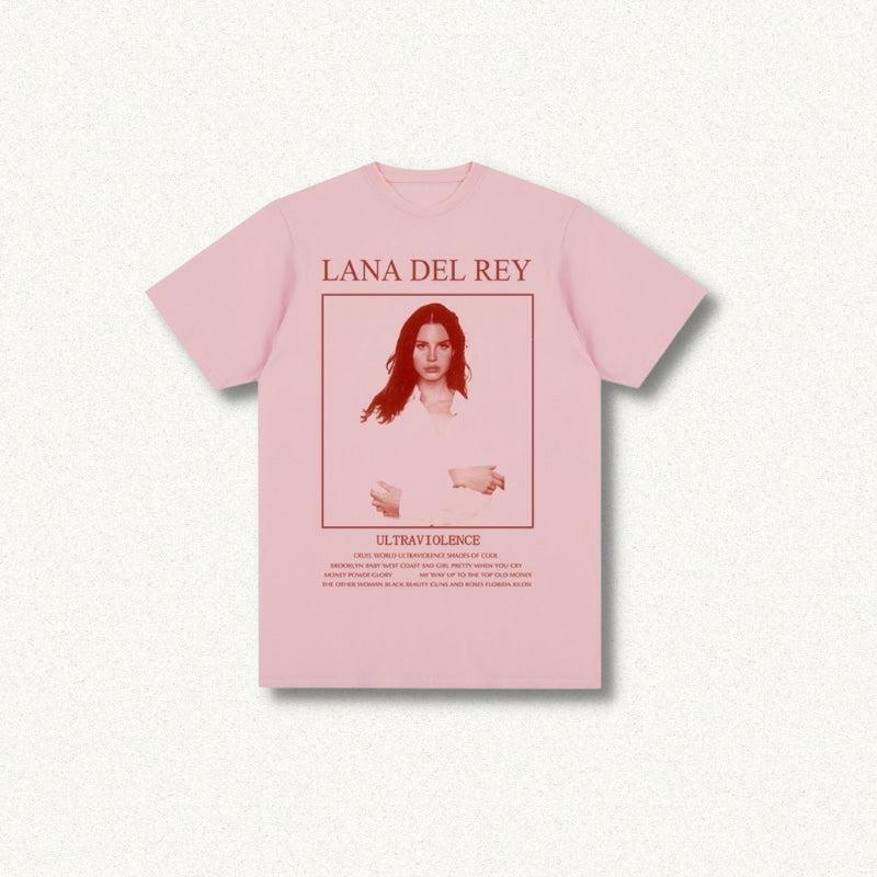 Lana Del Rey Y2K Tee: Coquette Aesthetic & Grunge Style Essential