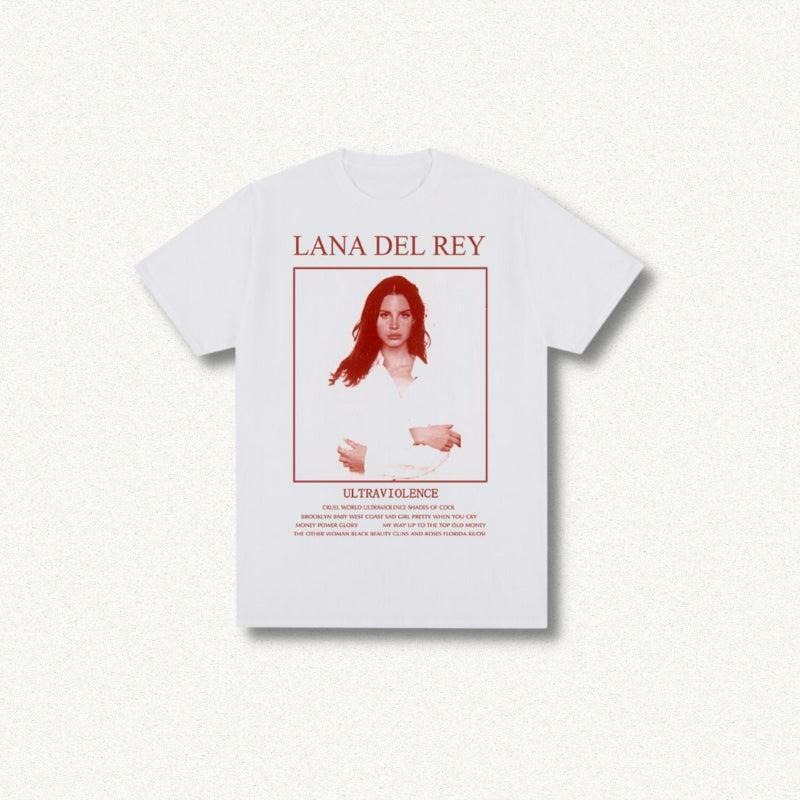 Lana Del Rey Y2K Tee: Coquette Aesthetic & Grunge Style Essential