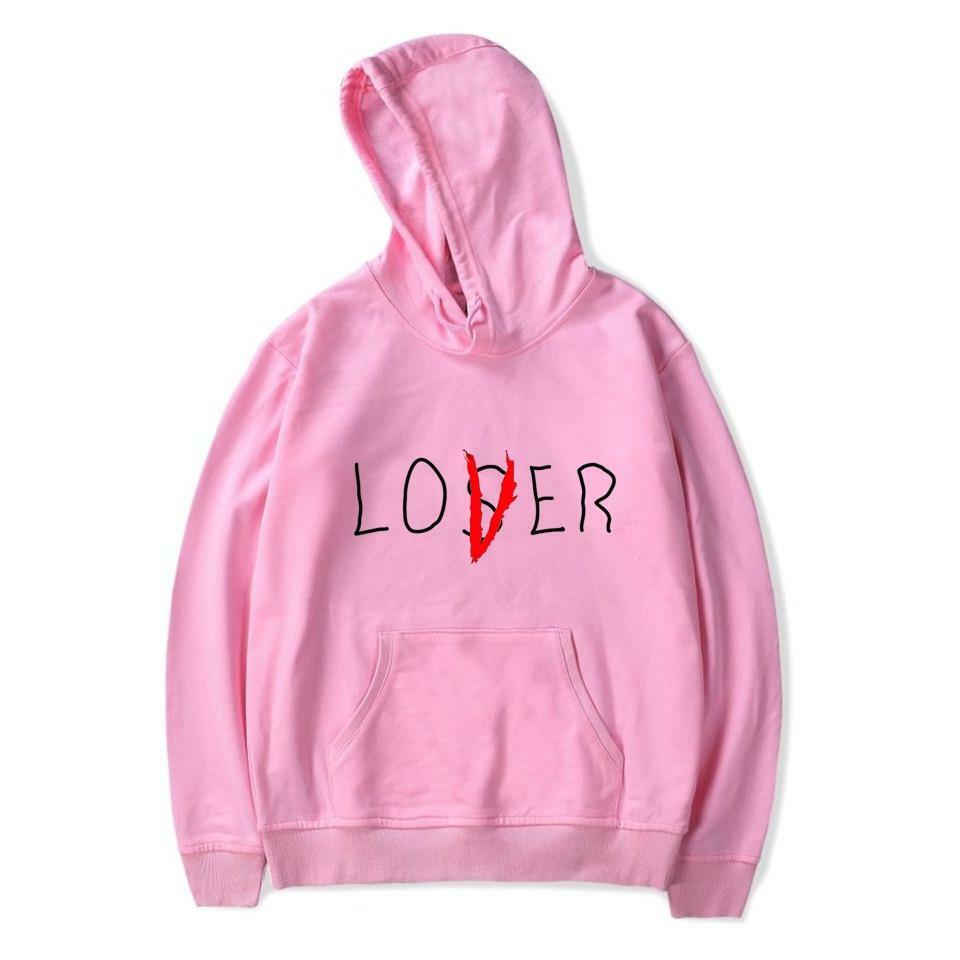 Lover > Loser Y2K Hoodie | Grunge Aesthetic & Cute Tops for Trendy Looks