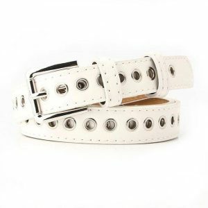 One Row Aesthetic Belt - Y2K Fashion, Grunge & Coquette Styles