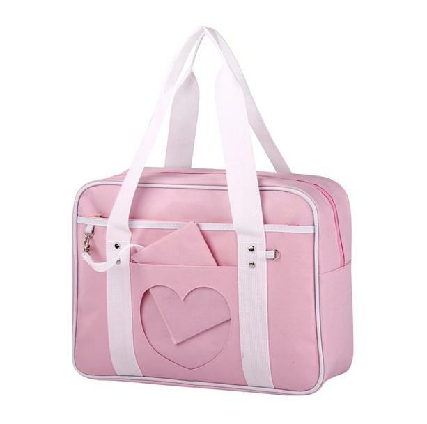 Pastel Y2K Book Bag: Cute Aesthetic for Coquette & Grunge Styles