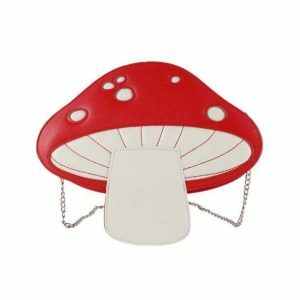 Poisonous Mushroom Bag: Y2K Aesthetic, Grunge & Coquette Style Essential