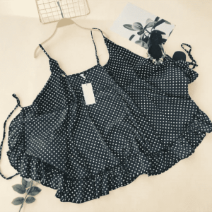 Polka Dots Dress - Y2K Fashion with Coquette & Grunge Aesthetic Vibes