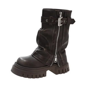 Savage Girl Y2K Fashion Boots: Grunge Aesthetic & Coquette Style