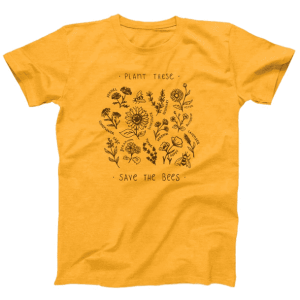 Save The Bees Tee - Y2K Aesthetic Cute Top for Coquette & Grunge Styles