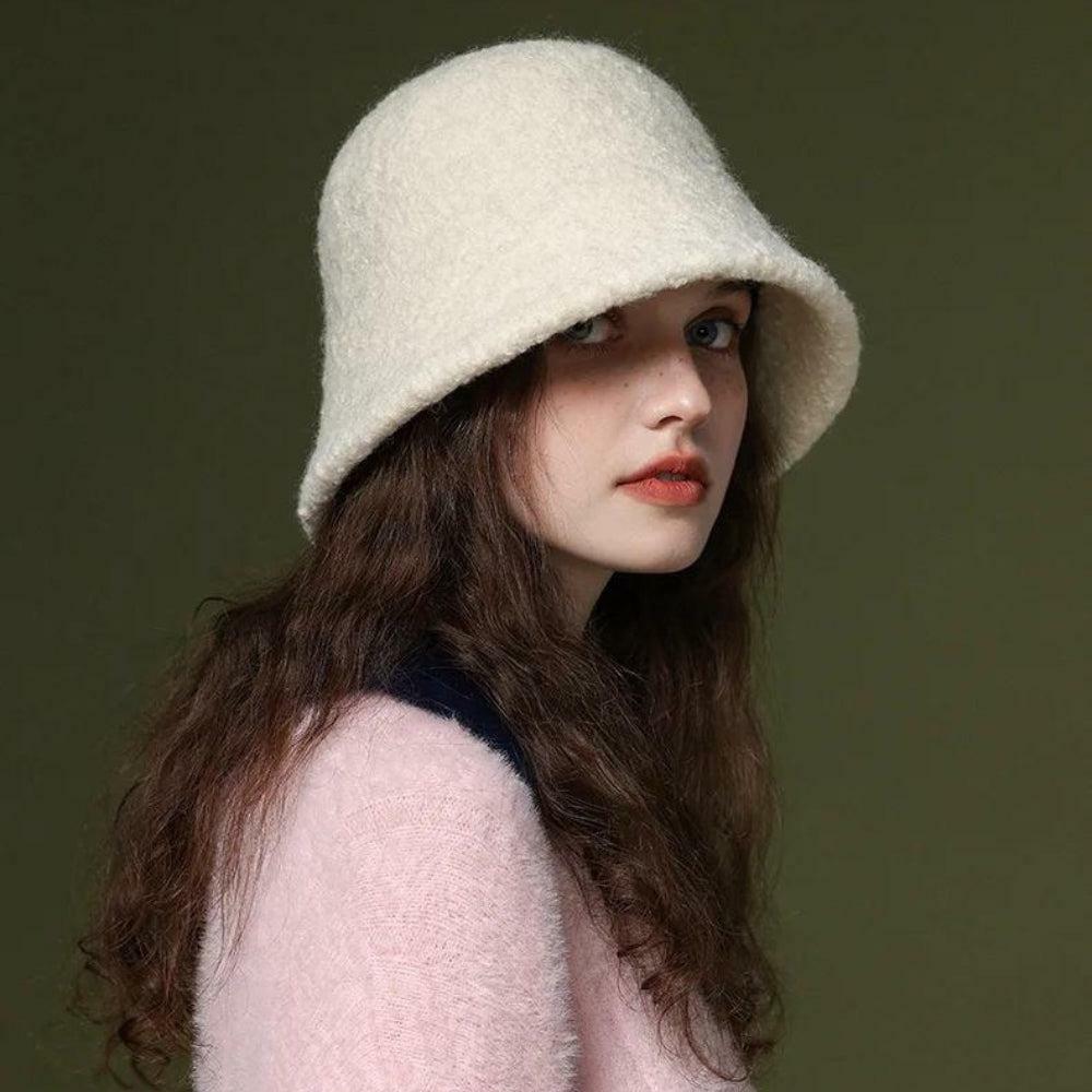 Soft Girl Y2K Bucket Hat - Cute Pastel Goth Accessory for Aesthetic Looks