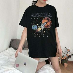 Space Arizona T-Shirt: Y2K Fashion, Grunge Aesthetic, Cute Tops