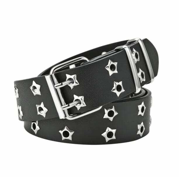 Star Eye Grunge Belt - Y2K Fashion Accessory for Aesthetic Outfits