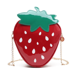 Strawberry Handbag: Y2K Fashion Essential for Coquette & Grunge Aesthetics