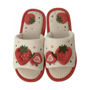 Strawberry Slippers: Y2K Fashion Cute Tops & Coquette Aesthetic Vibes