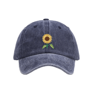 Sunflower Baseball Cap - Y2K Aesthetic Accessory for Cute Outfits