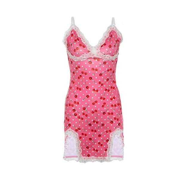 Sweet Cherry Dress - Y2K Fashion, Coquette Aesthetic, Cute Tops & More