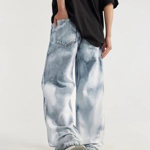 Trendy Acid Wash Jeans for Y2K Fashion: Grunge & Coquette Aesthetic