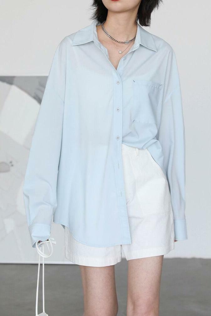 Trendy Oversized Poplin Shirt - Y2K Fashion & Grunge Aesthetic Essential