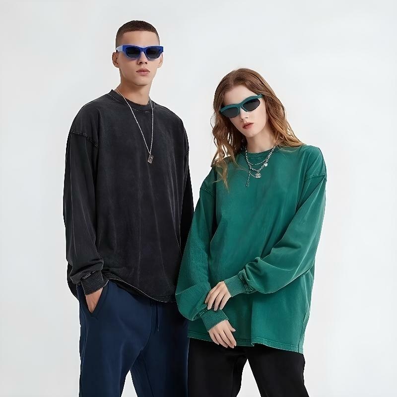 Trendy Oversized Washed Basic Tee for Y2K Fashion & Aesthetic Outfits