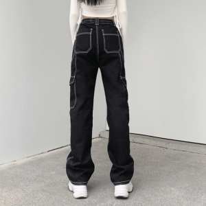 Trendy Y2K Baggy Jeans for Grunge & Coquette Aesthetic Outfits