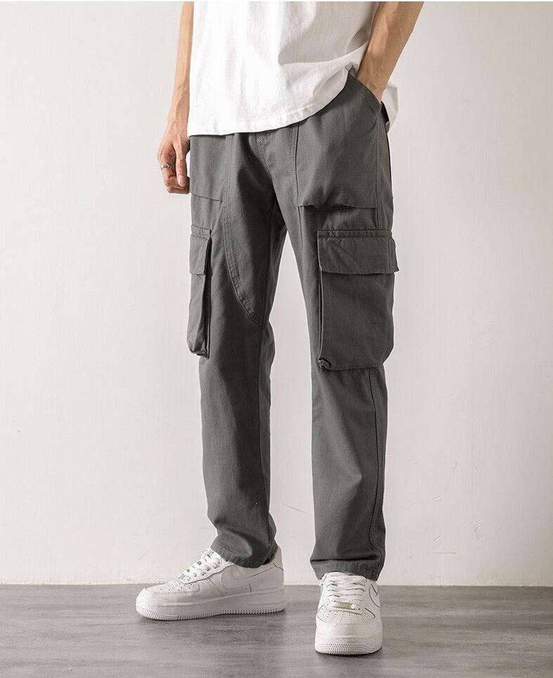 Trendy Y2K Straight Leg Cargo Pants for Grunge & Coquette Aesthetic