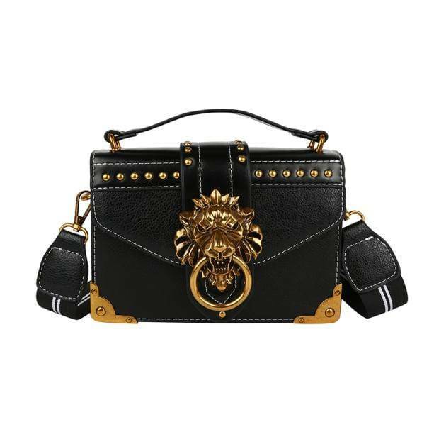 Vintage Lion Bag: Y2K Fashion Essential for Coquette & Grunge Aesthetics