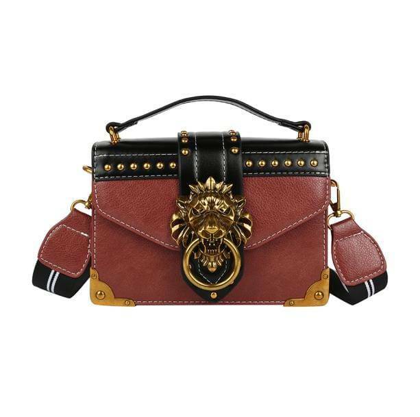 Vintage Lion Bag: Y2K Fashion Essential for Coquette & Grunge Aesthetics