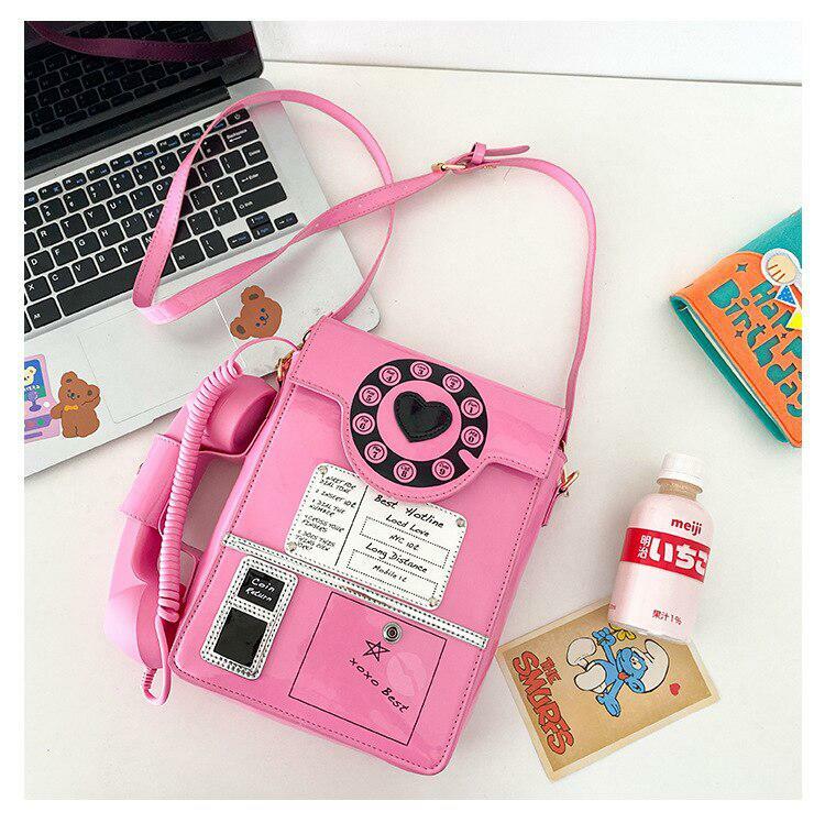 Weirdcore Retro Phone Crossbody Bag - Y2K Aesthetic Accessory