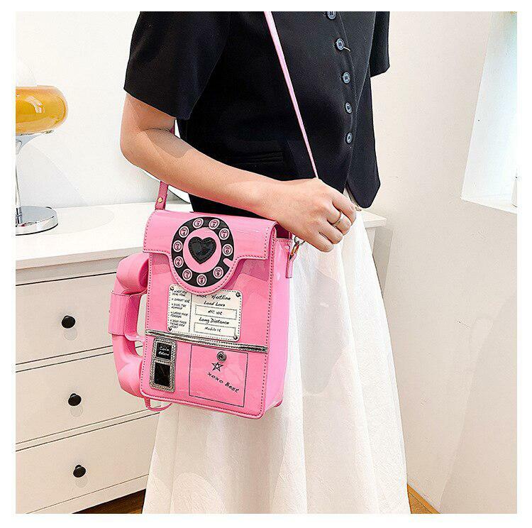 Weirdcore Retro Phone Crossbody Bag - Y2K Aesthetic Accessory