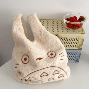 Y2K Aesthetic Bunny Tote Bag - Cute Pastel Goth & Grunge Style