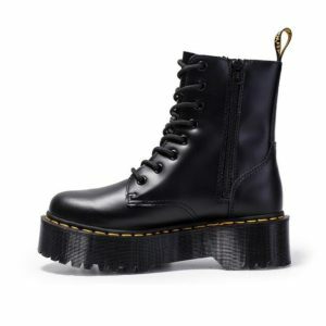 Y2K Aesthetic Chunky Boots for Grunge, Coquette, and Pastel Goth Styles