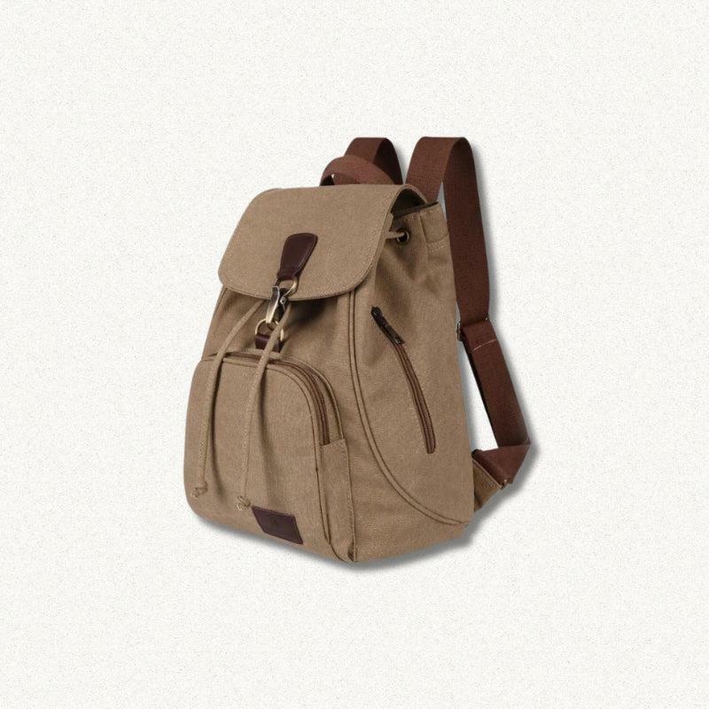 Y2K Aesthetic Dark Academia Canvas Backpack for Trendy Outfits