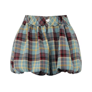 Y2K Aesthetic Plaid Cargo Skirt - Grunge & Coquette Fashion Essential