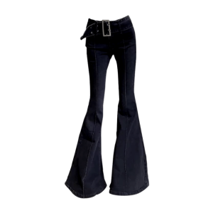 Y2K Bell Bottoms: Trendy Grunge Aesthetic & Coquette Style Outfits