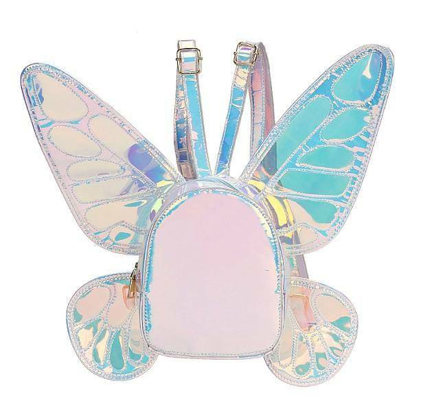 Y2K Butterfly Backpack: Cute Pastel Goth & Grunge Aesthetic Bag